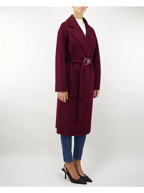 Cappotto vestaglia in lana Elisabetta Franchi ELISABETTA FRANCHI | Cappotto | CP54D46E2CG3